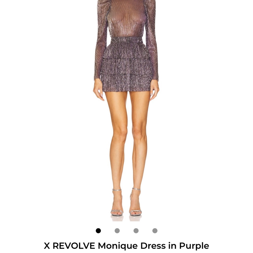 Sabina Musayev Purple Dress